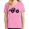 Ladies Core Cotton V Neck Tee Thumbnail