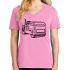 Ladies Core Cotton V Neck Tee Thumbnail