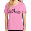 Ladies Core Cotton V Neck Tee Thumbnail
