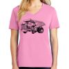 Ladies Core Cotton V Neck Tee Thumbnail