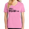 Ladies Core Cotton V Neck Tee Thumbnail