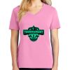 Ladies Core Cotton V Neck Tee Thumbnail