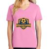 Ladies Core Cotton V Neck Tee Thumbnail