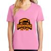 Ladies Core Cotton V Neck Tee Thumbnail
