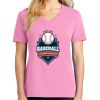 Ladies Core Cotton V Neck Tee Thumbnail