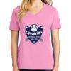 Ladies Core Cotton V Neck Tee Thumbnail