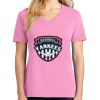 Ladies Core Cotton V Neck Tee Thumbnail