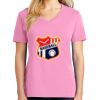 Ladies Core Cotton V Neck Tee Thumbnail