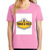 Ladies Core Cotton V Neck Tee Thumbnail