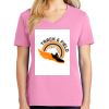 Ladies Core Cotton V Neck Tee Thumbnail