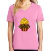 Ladies Core Cotton V Neck Tee Thumbnail