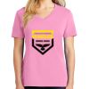 Ladies Core Cotton V Neck Tee Thumbnail