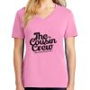 Ladies Core Cotton V Neck Tee Thumbnail
