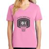 Ladies Core Cotton V Neck Tee Thumbnail