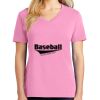 Ladies Core Cotton V Neck Tee Thumbnail