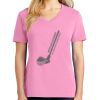 Ladies Core Cotton V Neck Tee Thumbnail