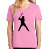 Ladies Core Cotton V Neck Tee Thumbnail