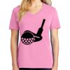 Ladies Core Cotton V Neck Tee Thumbnail