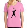 Ladies Core Cotton V Neck Tee Thumbnail