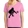 Ladies Core Cotton V Neck Tee Thumbnail