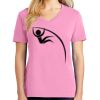 Ladies Core Cotton V Neck Tee Thumbnail