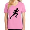 Ladies Core Cotton V Neck Tee Thumbnail