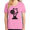 Ladies Core Cotton V Neck Tee Thumbnail