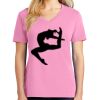 Ladies Core Cotton V Neck Tee Thumbnail