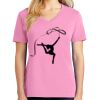 Ladies Core Cotton V Neck Tee Thumbnail
