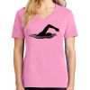 Ladies Core Cotton V Neck Tee Thumbnail