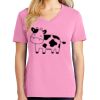 Ladies Core Cotton V Neck Tee Thumbnail