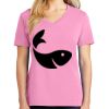 Ladies Core Cotton V Neck Tee Thumbnail