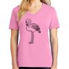 Ladies Core Cotton V Neck Tee Thumbnail