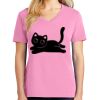 Ladies Core Cotton V Neck Tee Thumbnail