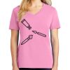 Ladies Core Cotton V Neck Tee Thumbnail