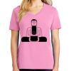 Ladies Core Cotton V Neck Tee Thumbnail