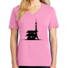 Ladies Core Cotton V Neck Tee Thumbnail