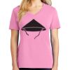 Ladies Core Cotton V Neck Tee Thumbnail