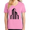 Ladies Core Cotton V Neck Tee Thumbnail