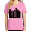 Ladies Core Cotton V Neck Tee Thumbnail