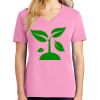 Ladies Core Cotton V Neck Tee Thumbnail
