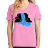 Ladies Core Cotton V Neck Tee Thumbnail
