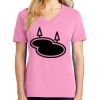 Ladies Core Cotton V Neck Tee Thumbnail