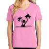 Ladies Core Cotton V Neck Tee Thumbnail