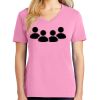 Ladies Core Cotton V Neck Tee Thumbnail