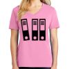 Ladies Core Cotton V Neck Tee Thumbnail