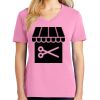 Ladies Core Cotton V Neck Tee Thumbnail