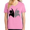 Ladies Core Cotton V Neck Tee Thumbnail