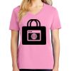 Ladies Core Cotton V Neck Tee Thumbnail