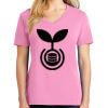 Ladies Core Cotton V Neck Tee Thumbnail